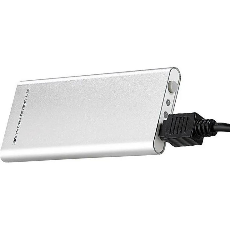 infactory USB Taschenwärmer HandwärmerAluminium Alu warme Hände Finger Winter Taschenheizung Wärme mobile Heizung Taschenheizer gegen Kalte Finger keine kalten Hände mehr warme Taschen