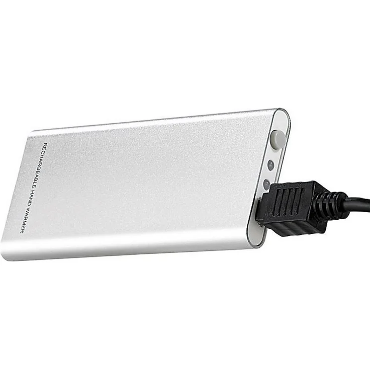 infactory USB Taschenwärmer HandwärmerAluminium Alu warme Hände Finger Winter Taschenheizung Wärme mobile Heizung Taschenheizer gegen Kalte Finger keine kalten Hände mehr warme Taschen – Bild 1