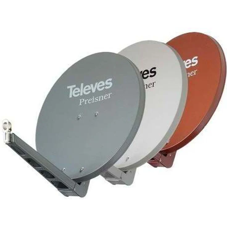 Televes s85qsd-z ? Antenne (10,7 ? 12,75 GHz, 39.5 dBi, 850 mm, 950 mm, 9.3 kg, rot) – Bild 2
