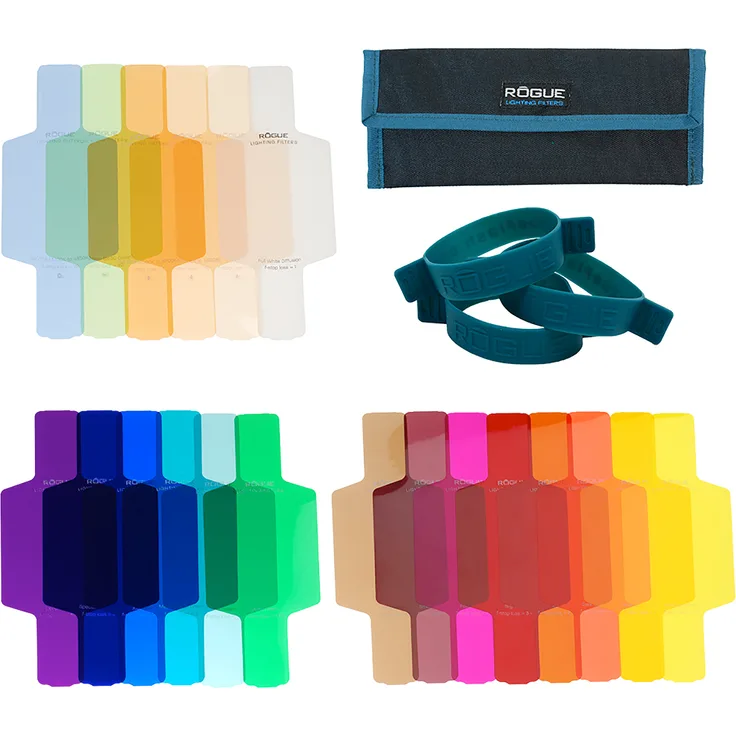 Blitzlicht Folien - Combo Filter Kit mit 20 Farben
