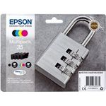 Epson C13T35864020 Tintenpatrone für Drucker (Epson, Schwarz, Cyan, Magenta, Gelb, WorkForce Pro WF-4740DTWF, WorkForce Pro WF-4725DWF, WorkForce Pro WF-4720DWF, Standard, 16,1 ml, 27,3 ml)