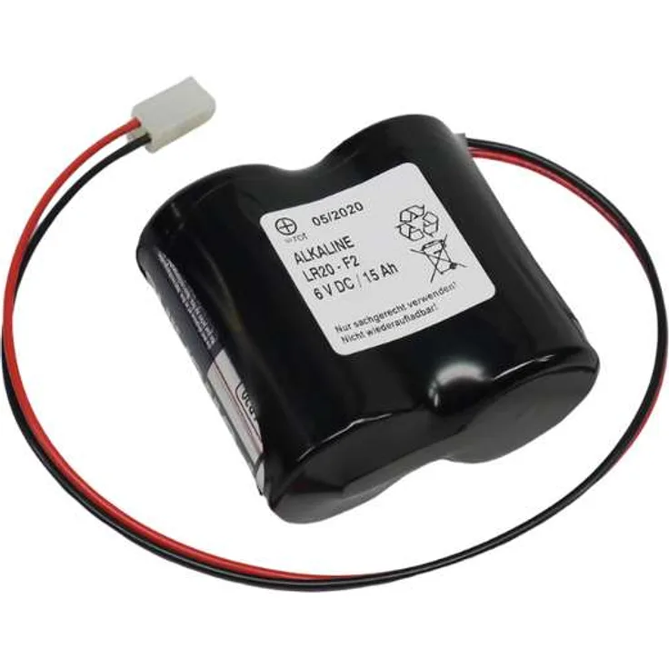 Ersatzbatterie passend für Varta 760AB, ABUS FU2986, FU8220,...