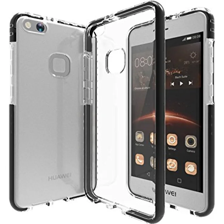 Puro hwp10liteflexshblk Handy für Huawei P10 Lite, Schwarz