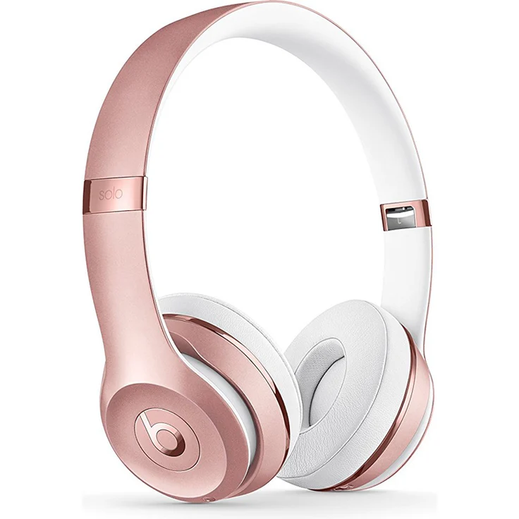 Beats Solo3 Kabellose Bluetooth On-Ear Kopfhörer  Apple W1 Chip, Bluetooth der Klasse 1, 40 Stunden Wiedergabe  Roségold – Bild 3