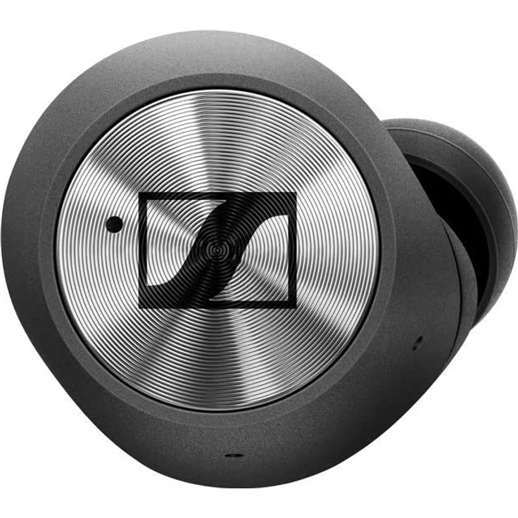 Sennheiser MOMENTUM Chrom, True Wireless In-Ear Kopfhörer, mit Bluetooth, Mikrofon, geeignet für Sport, spritzwassergeschützt, schwarz – Bild 5