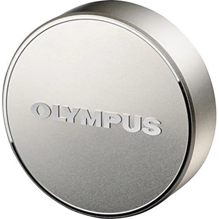 Olympus LC-61 Objektivdeckel für M7518 silber Metall