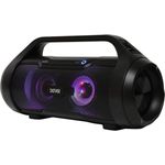 Denver BTG-615 Bluetooth-Lautsprecher mit Lichteffekt, MP3-Player, Kartenleser, USB-Player, wasserdicht, schwarz