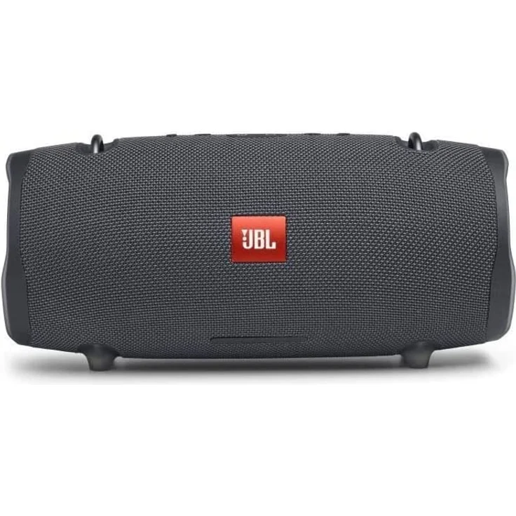 JBL Xtreme 2 Gun Metal Bluetooth-Lautsprecher mit Mikrofon, spritzwassergeschützt, wasserfest, grau – Bild 1