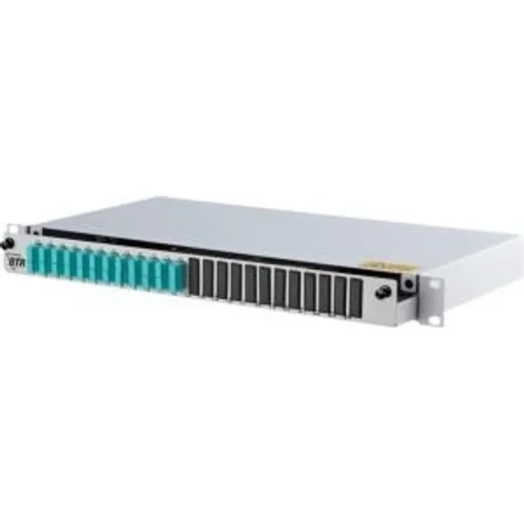 Metz Connect LWL-Patchpanel 24 Port SC-D 150265BA12-E 1 HE (150265BA12-E)