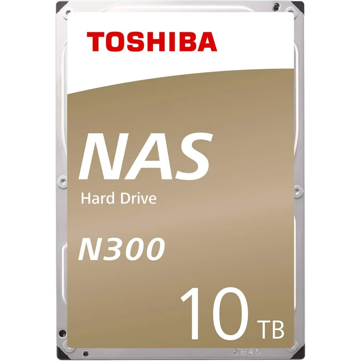 Toshiba N300 NAS - Festplatte - 10 TB - intern - 3.5 Zoll (8.9 cm) - SATA 6Gb/s - 7200 rpm - Puffer: 256 MB (HDWG11AEZSTA) – Bild 3