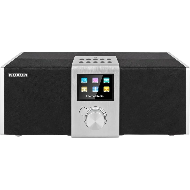 NOXON Nova II Internet--DAB+ Radio mit Spotify, 50W schwarz-silber – Bild 2