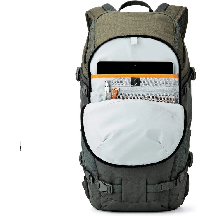 Lowepro LP37015-PWW Flipside Trek Kameratasche BP 350 AW grau-dunkelgrün – Bild 4