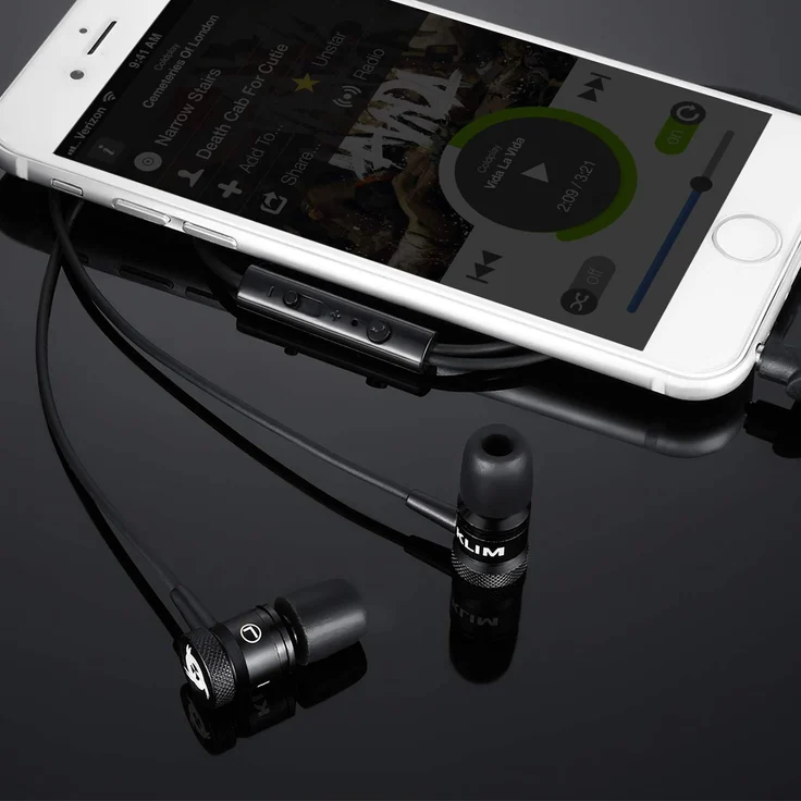 KLIM Fusion In-Ear Kopfhörer mit Memory Foam schwarz – Bild 9