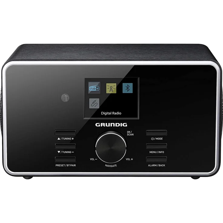 Grundig DTR 4500 BT Digitalradio mit Bluetooth, TFT-Display, schwarz – Bild 1