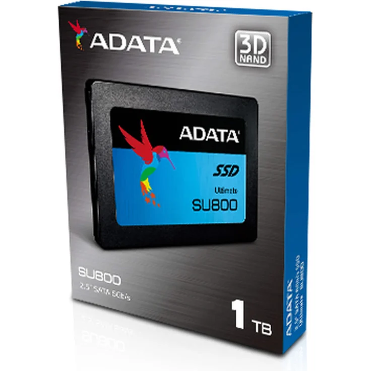 ADATA Ultimate SU800 - Solid-State-Disk - 1 TB - intern - 2.5 Zoll (6.4 cm) - SATA 6Gb/s (ASU800SS-1TT-C) – Bild 4