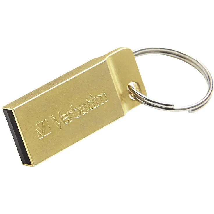 Verbatim Metal Executive USB 3.0-Stick 32 GB, USB-Stick - Wasser- und staubdicht - bis zu 80 MB-s Lesen - bis zu 25 MB-s Schreiben - Gold