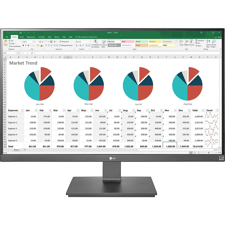 LG Electronics 27UK670-B - 27 Zoll, 4K UHD (3840 x 2160), IPS-Panel, 60Hz, 5ms, 300cd/m² – Bild 6