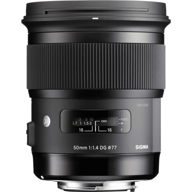 Sigma 50mm F1,4 DG HSM Art Objektiv (77mm Filtergewinde) für Canon Objektivbajonett – Bild 1