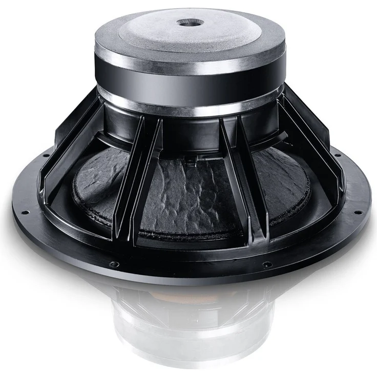 Magnat Omega CS 12, schwarz - leistungsstarker Aktiv-Subwoofer für tiefe und präzise Bässe für Heimkino und Musik schwarz  – Bild 11