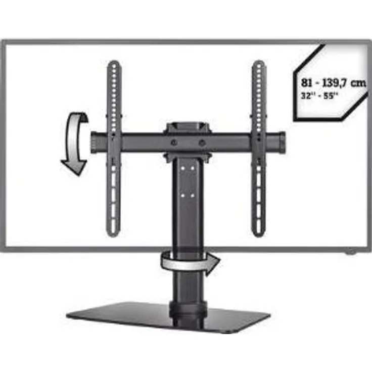 SpeaKa Professional TV-Standfuß 81,3 cm (32'') - 139,7 cm (55'') Neigbar+Schwenkbar SP-TT-05 (SP-TT-05)