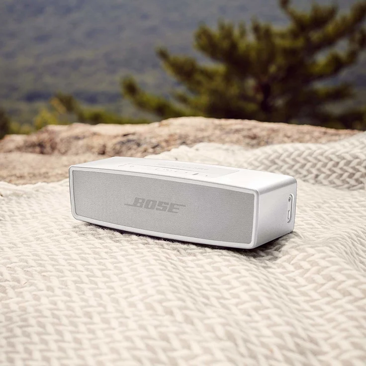 Bose SoundLink Mini II Special Edition Mini Bluetooth-Lautsprecher, silber – Bild 5