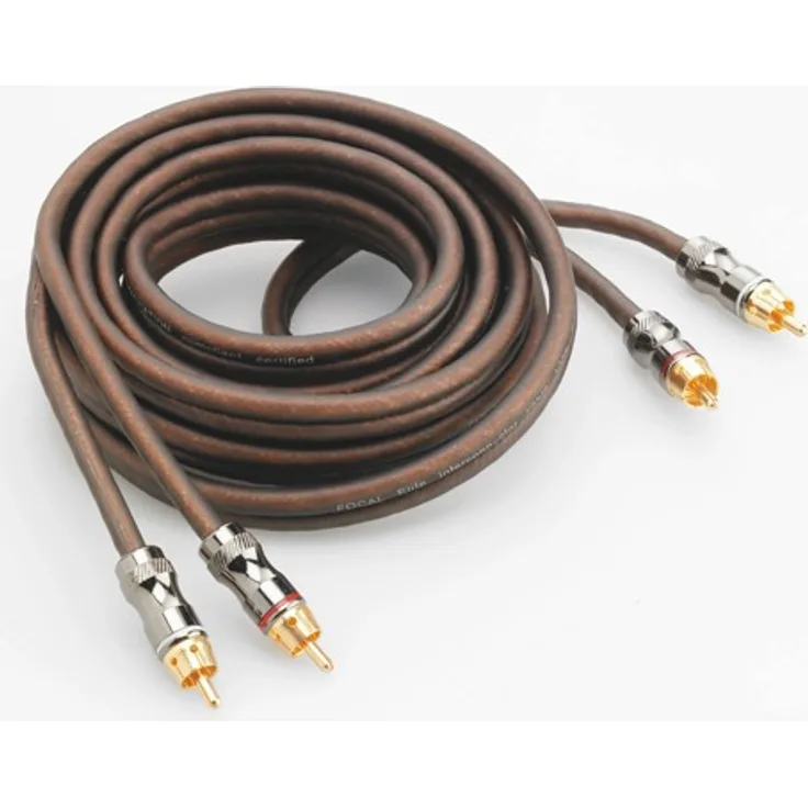 Focal Elite Stereo-Cinchkabel 5 Meter F-ER5 3-fach geschirmt