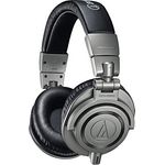 Audio Technica ATH-M50XGM Professioneller Monitor-Kopfhörer, metal, inkl. Hardcase für Kopfhörer, dunkelgrau