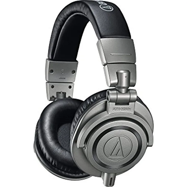 Audio Technica ATH-M50XGM Professioneller Monitor-Kopfhörer, metal, inkl. Hardcase für Kopfhörer, dunkelgrau