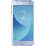 Samsung Galaxy J3 Pixel (2017) Smartphone 12,7cm Pixel (5 Zoll) LCD-Display, 16GB interner Speicher, 2GB RAM, Dual-SIM, Android, Blau