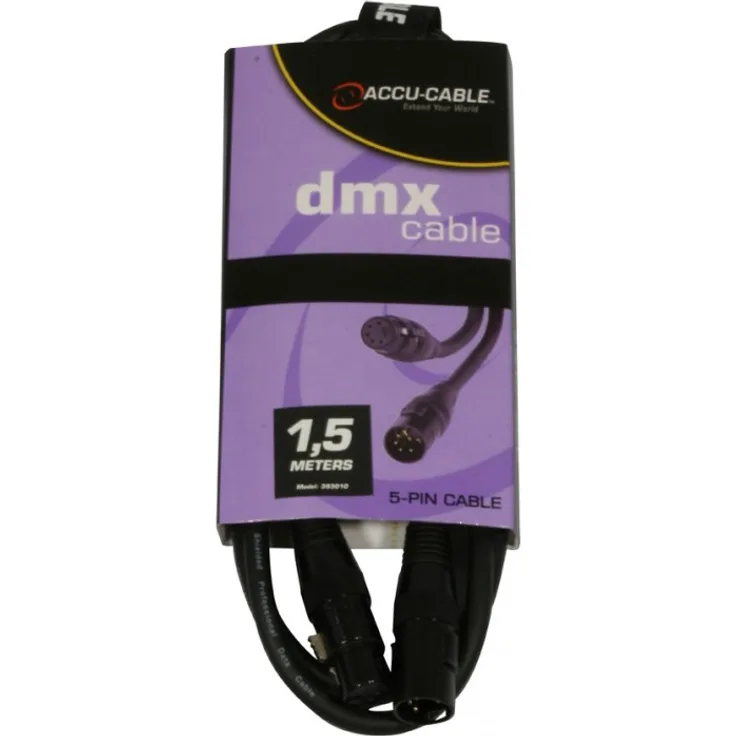 American DJ DMX Kabel XLR/XLR 5-Pin 1,5m