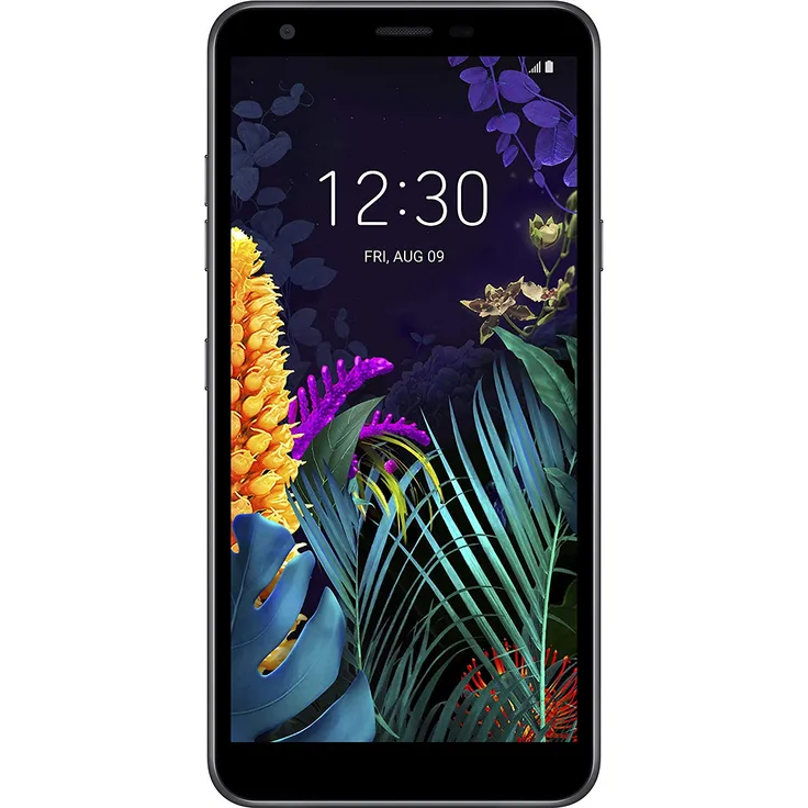 LG K30 Smartphone 13,84cm (5,45 Zoll) IPS-Display, 16GB interner Speicher, 2GB RAM, Dual-SIM, Android, Aurora Black