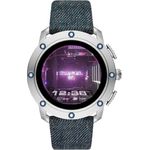 Diesel On Axial Smartwatch Unisex, 48mm, Silber/Blau