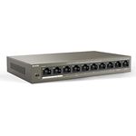 Tenda Switch 10-Port FE TEF1110P-8-63W 58W (8x PoE), TEF1110P-8-63W