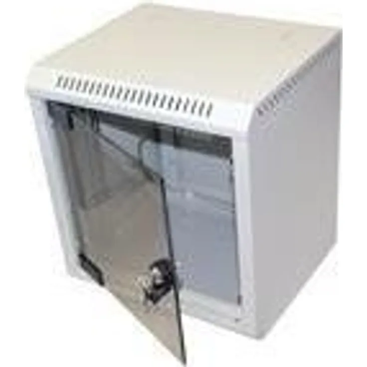 TRITON RBA-06-AS3-CAX-C1 25,4 cm (10 Zoll) Wandverteiler RBA, einteilig, 6 HE schwarz