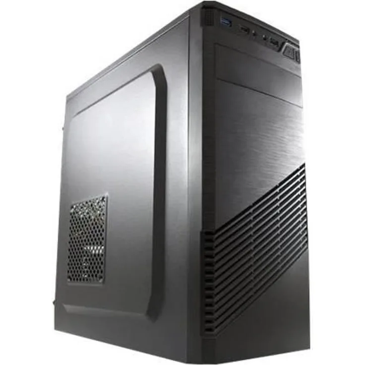 LC-7037B Midi-Tower Black Computer Case  Computer Cases (Midi-Tower, PC, Metal, Plastic, ATX, Micro-ATX, Mini-ITX, Black, 14.5 cm)