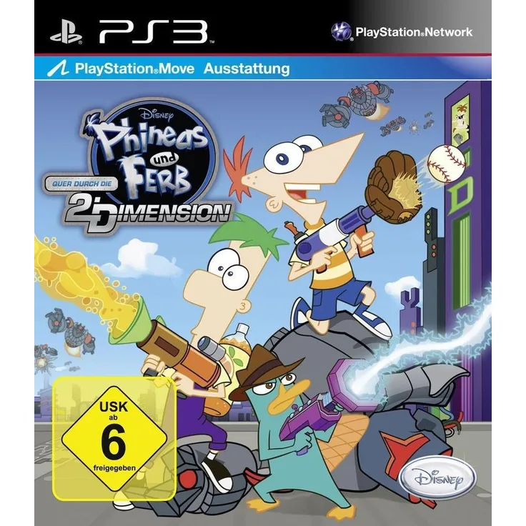 Phineas und Ferb - Quer durch die 2. Dimension (PS3)