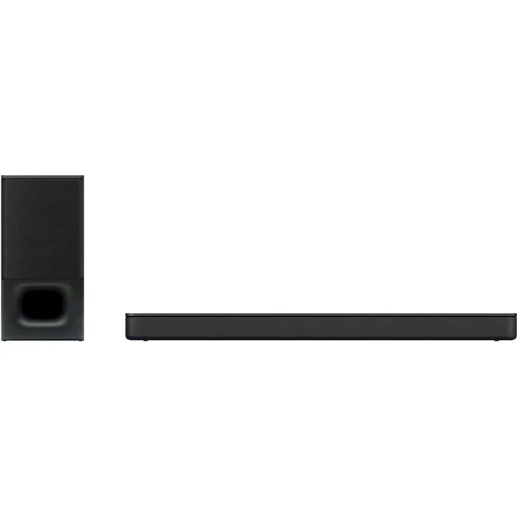 Sony HT-S350 2.1 Soundbar mit Subwoofer, kabellos/kabelgebunden, geeignet für TV, schwarz (2019) – Bild 1