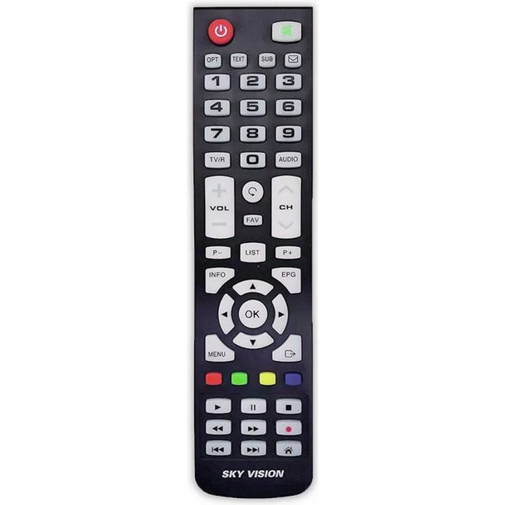 Sky Vision 150 T-HD DVBT-2 Receiver, Digitaler Receiver für DVB-T2, HD TV Receiver, HEVC H.265 Decoder, HDMI, USB 2,0, LAN, SCART, Dolby DIGITAL Plus, freenet TV Receiver, Schwarz – Bild 3
