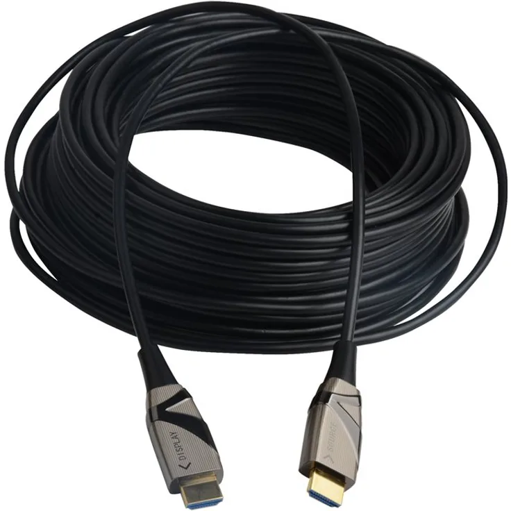 Techly ICOC HDMI-HY2-050 HDMI-Kabel 50 m HDMI Type A (Standard) Schwarz