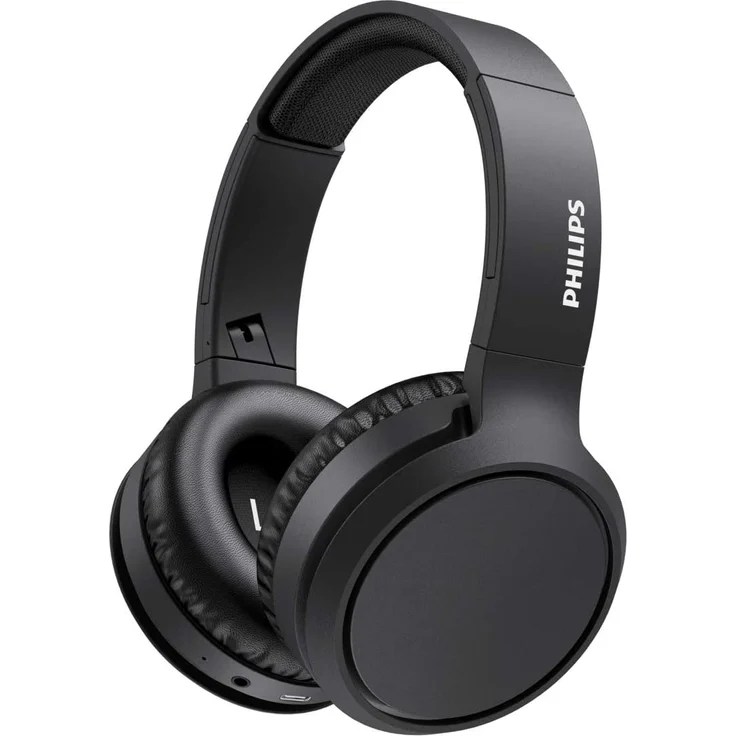 Philips TAH5205BK-00 Over-Ear-Kopfhörer, mit Bluetooth, Mikrofon, schwarz – Bild 1