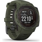 Garmin Instinct Solar Smartwatch GPS, Unisex, 45mm, Kunststoffgehäuse, Tactical Grün (010-02293-04)