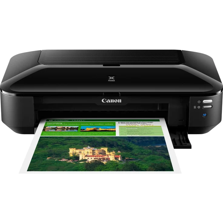 Canon PIXMA iX6850 - Tintenstrahldrucker, Druckgeschwindigkeit (S/min): 14,5 S/W, 10 Farbe, Auflösung: 9600 x 2400 (USB, LAN, WLAN, AirPrint, Mobile Print, Cloud Print) 8747B006 – Bild 2