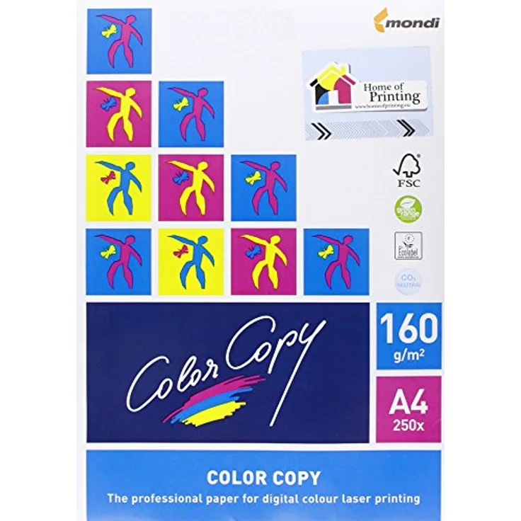 Color Copy Laserdruckpapier, 160g-m2, A4, 250 Blatt