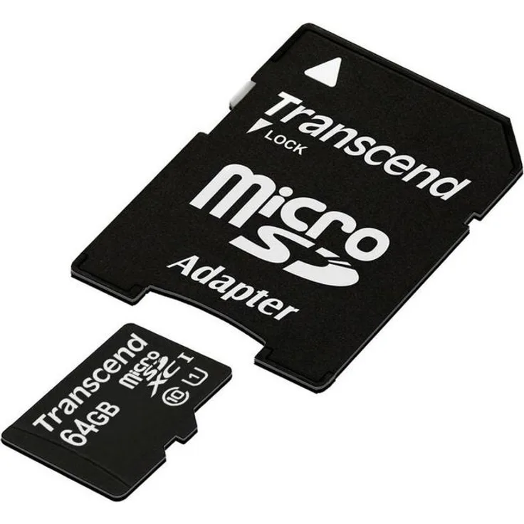 Transcend 64GB MicroSDXC Class 10 (TS64GUSDU1)