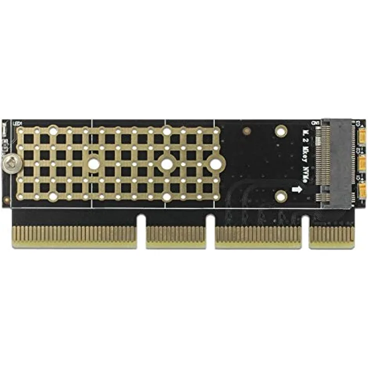 DeLOCK PCI Express x16 (x4 - x8) Karte zu 1 x NVMe M.2 Key M für Server