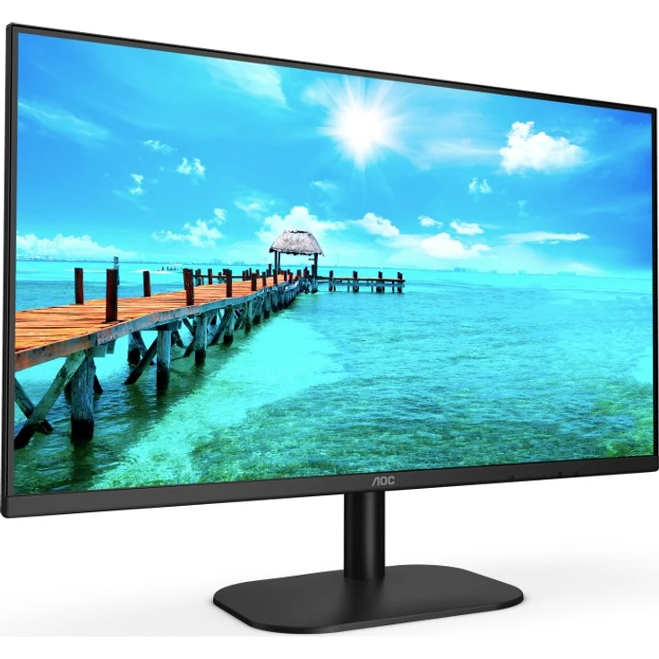 AOC 27B2H - 27 Zoll, Full HD (1920 X 1080), IPS-Panel, 75Hz, 7ms, 250cd/m² – Bild 2