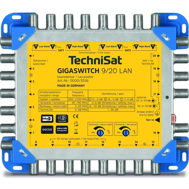 TechniSat Gigaswitch 9/20 LAN