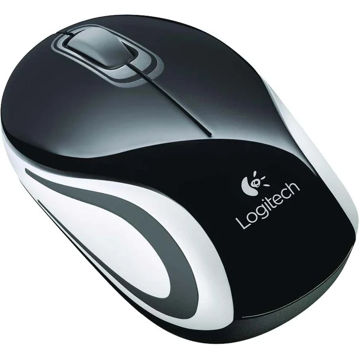 Logitech M187 Wireless Mini Mouse Black Glamour (910-002736) – Bild 1