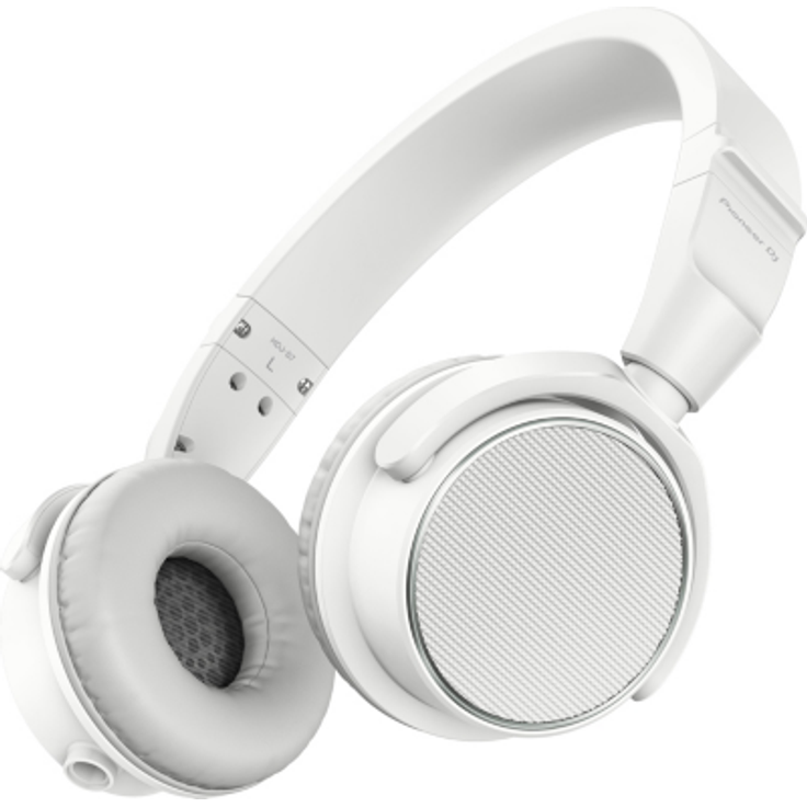 Pioneer HDJ-S7-W - Professioneller geschlossener dynamischer On-Ear-Kopfhörer für DJ und Studio, Weiß