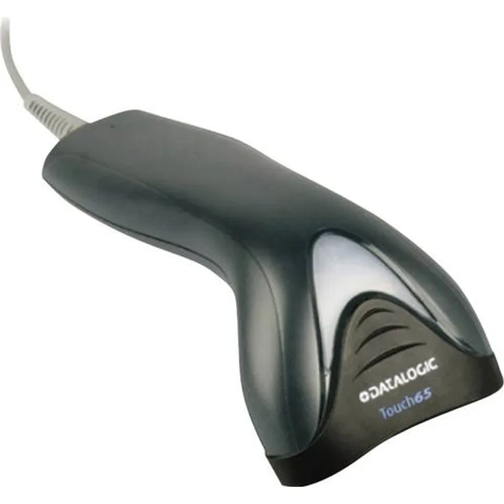 Datalogic Touch 65 Light 1D, Kit (USB), dunkelgrau Touchreader, Retail, 1D, Linear-Imager, Lesebreite: 65mm, 0,130kg, inkl.: Kabel (USB), Standfuß, dunkelgrau (TD1120-BK-65K1)